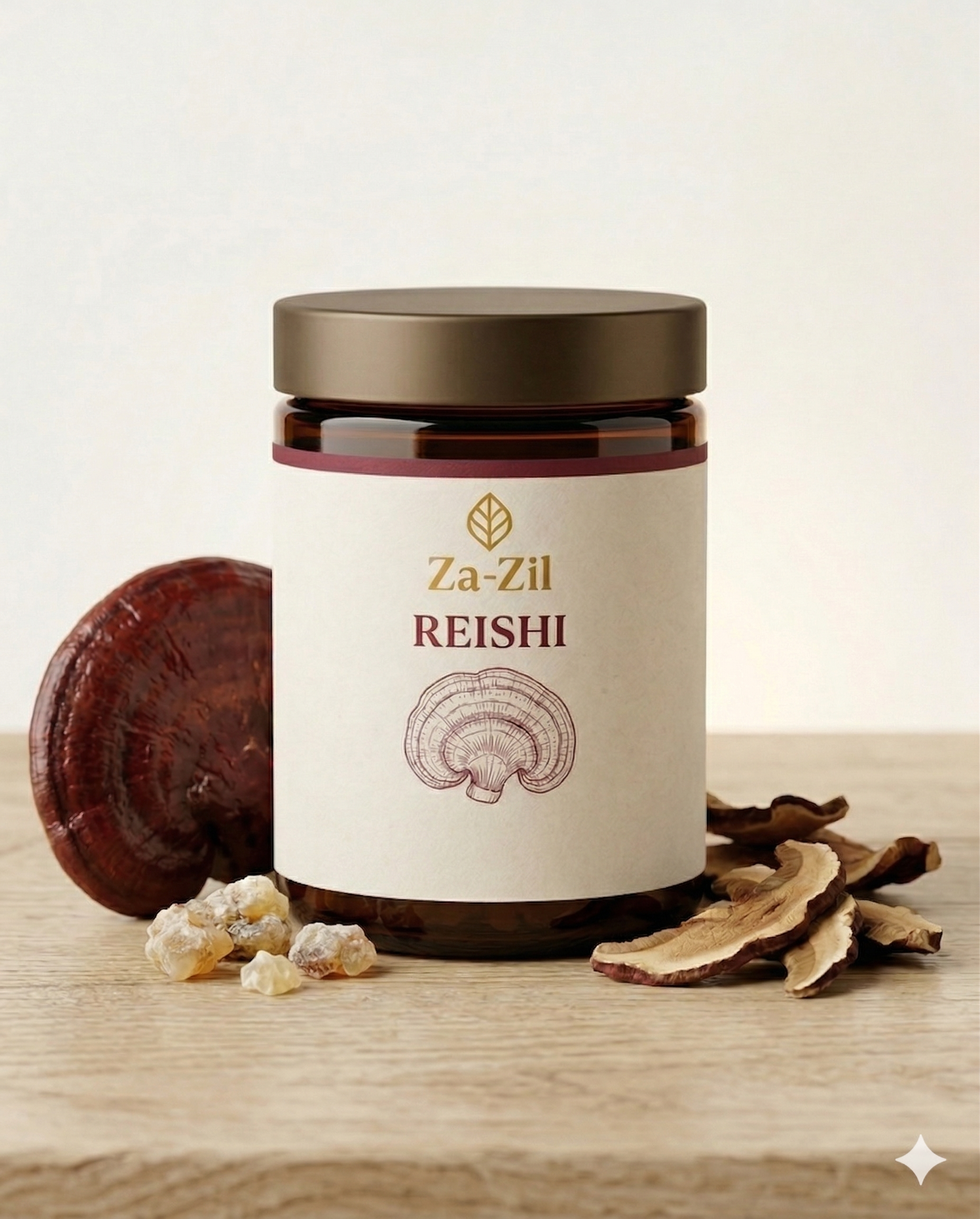 Reishi Za-Zil — Extracto en polvo 50g y 100g